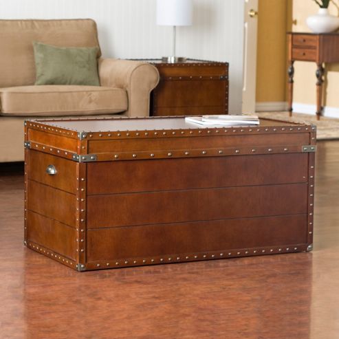 Image of Southern Enterprises Steamer Coffee Table