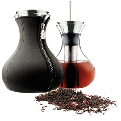 Image of Eva Solo Tea Maker, Tea Press 1.0l With Black Cover