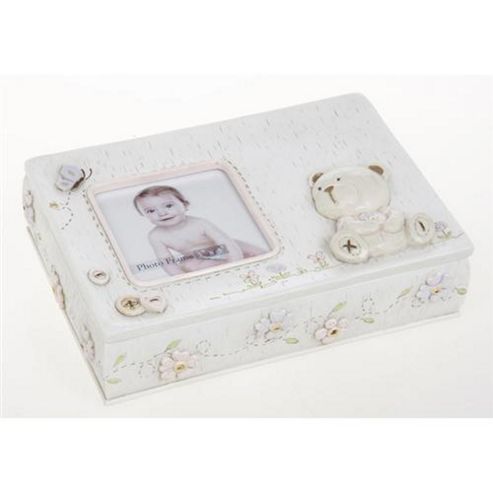 Image of Girls Keepsake / Storage Box - Cream