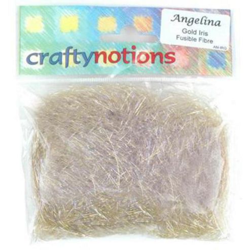 Image of Angelina Fusible Fibre - Gold Iris Mix