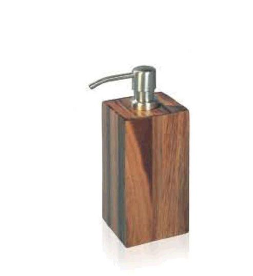 Image of M--ve Acacia Soap Dispenser In Wood (set Of 2)