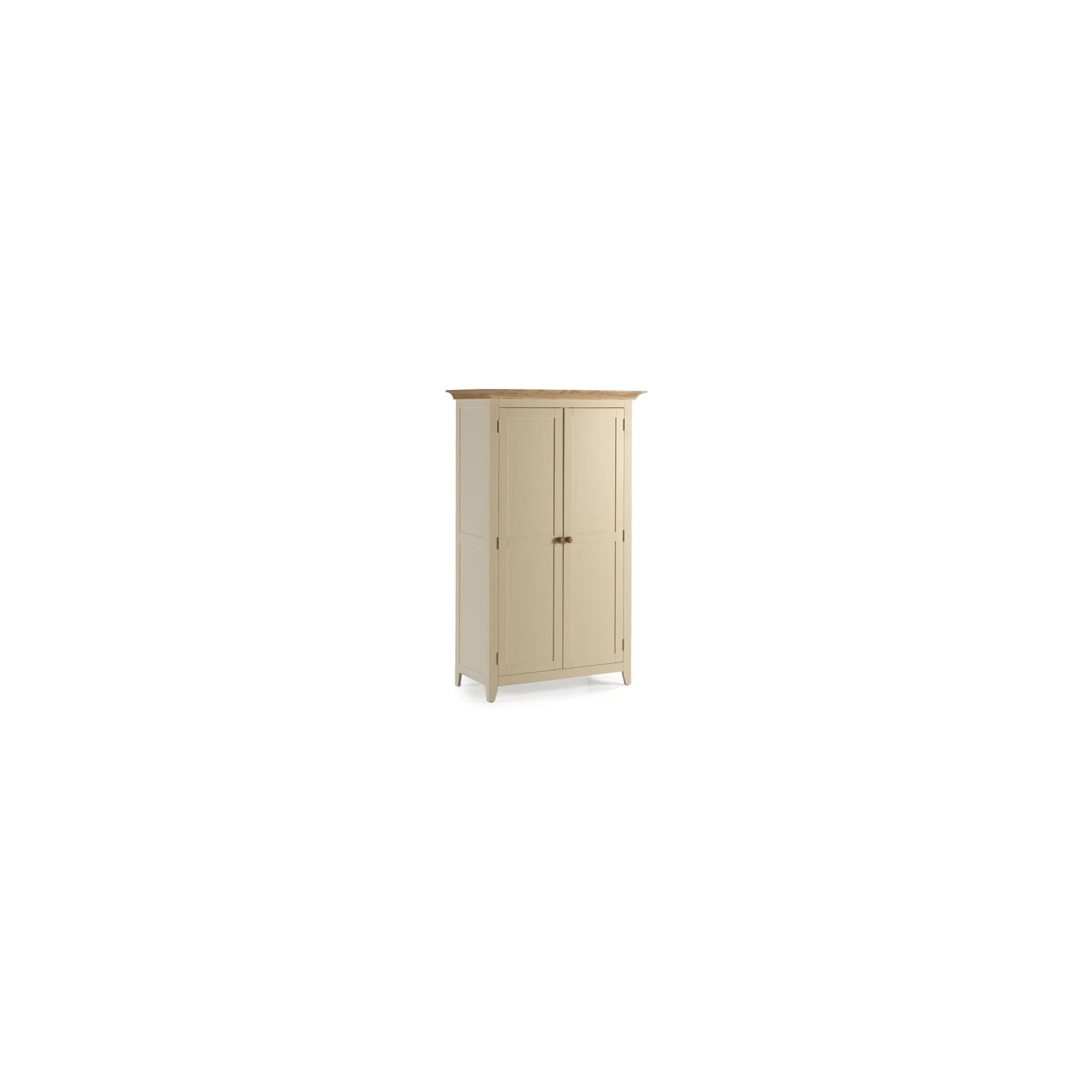 Ametis Camden Painted Pine and Ash Full Hanging Wardrobe in Painted Ivory at Tescos Direct