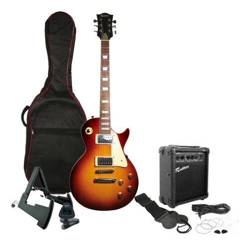 Image of Rockburn Rock Style Electric Guitar Package - Tobacco Sunburst