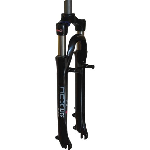 Image of Sr Suntour Ncx-d-lo Lite 700c Suspension Fork: 150mm Threaded Black