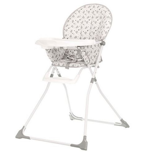 Image of Obaby Munchy Highchair - Tiny Tatty Teddy Grey