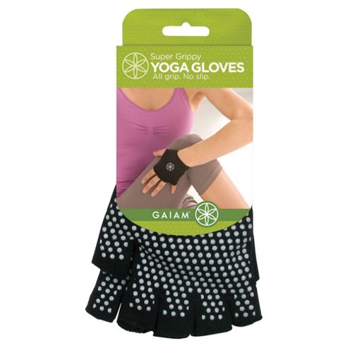 Image of Gaiam Super Grippy Yoga Gloves