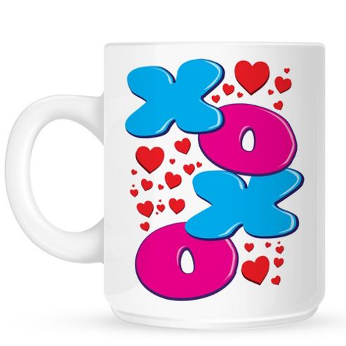 Image of Hugs And Kisses 10oz Ceramic Mug