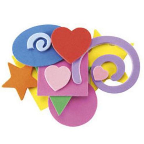Image of Funky Foam S/a Pk Ast Shapes