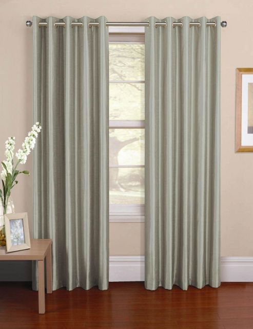 Image of Venezia Ready Made Curtains - Silver