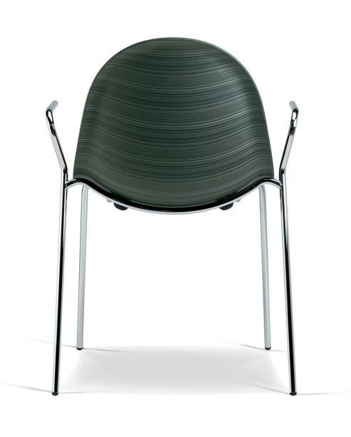 Image of Plank Luna Armchair - Moccawood