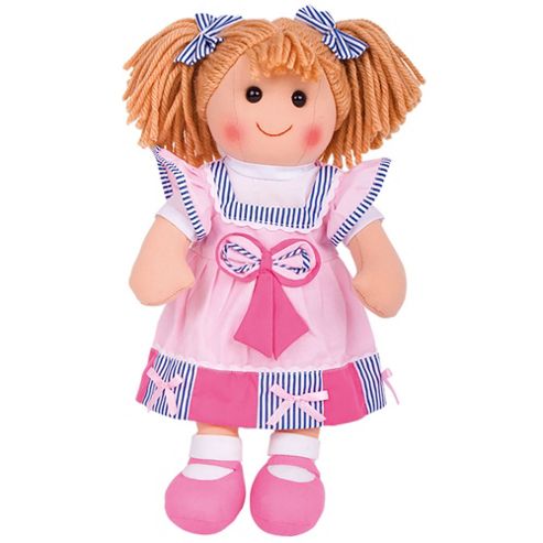 Image of Bigjigs Toys 38cm Doll Bjd024 Georgie