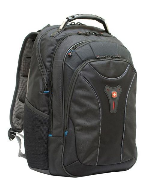 Image of Wenger Carbon Computer Backpack For 17" Notebooks, Black