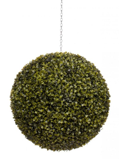 Image of Artificial 50cm Diameter Boxwood Ball Topiary