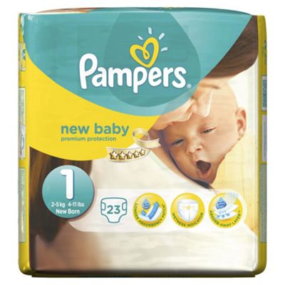 Pampers New Baby Carry Pack Size 1 X22