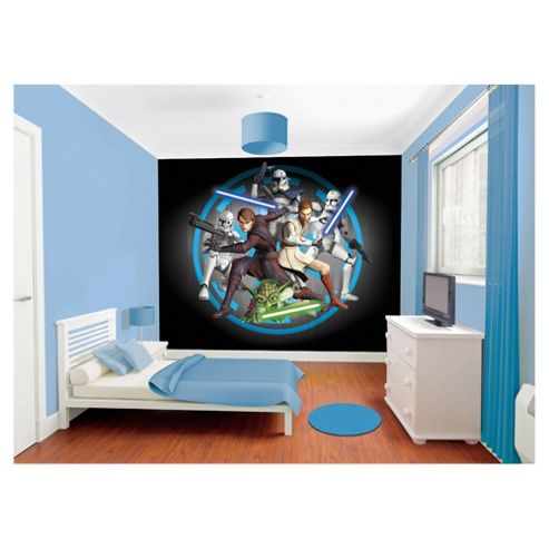Image of Walltastic Clone Wars Star Wars
