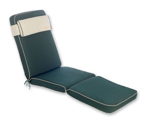 Image of Glencrest Seatex Bespoke Lounger Cushion - Green