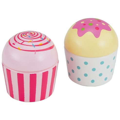 Image of Elc Wooden Cupcakes