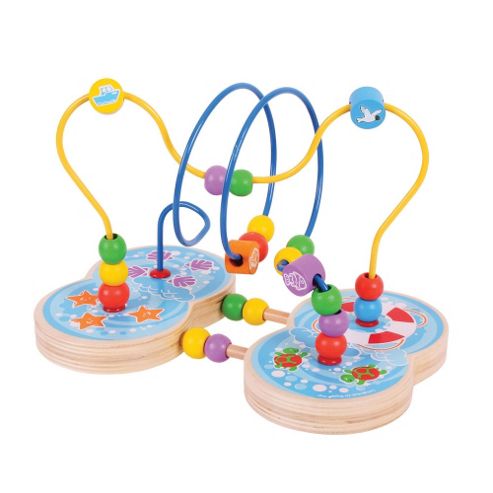 Image of Bigjigs Toys Bb087 Marine Bead Frame