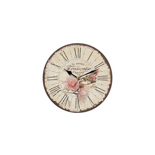 Image of Smith & Taylor French Rose Shabby Wall Clock