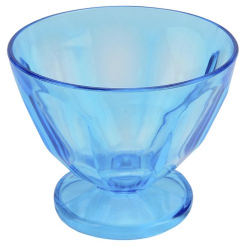 Image of Tesco Picnic Acrylic Sundae Dish Turquoise