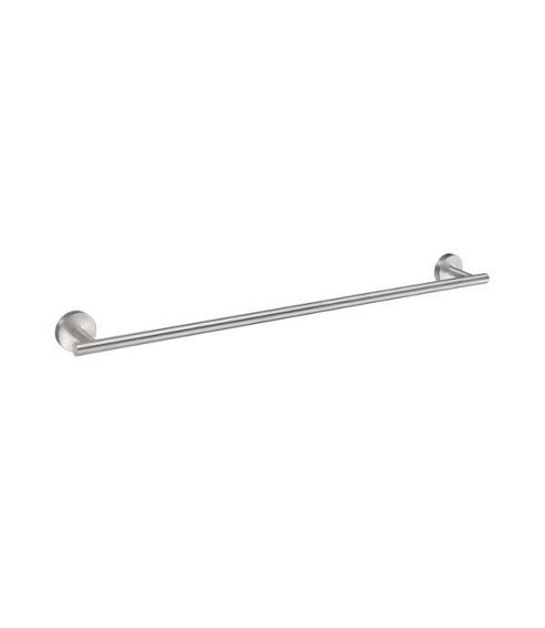 Image of Smedbo Home Single Towel Rail - Brushed Chrome