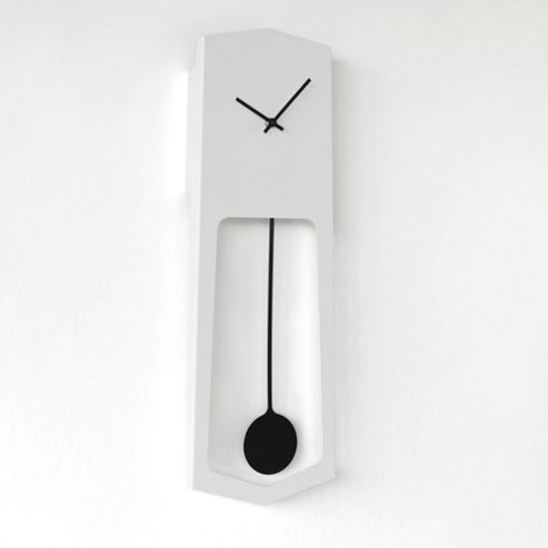 Image of Covo Aika Pendulum Clock - White