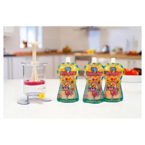 Image of Fill N Squeeze Reusable Baby Food Pouches 10 X 150ml