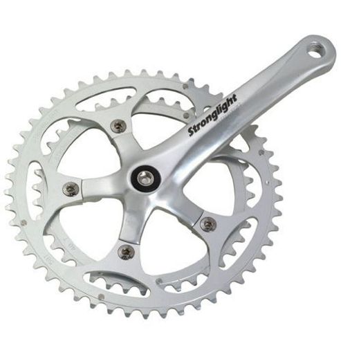Image of Stronglight Impact 'e' Alloy/steel 110pcd 50/34 Chainset 170mm Crank