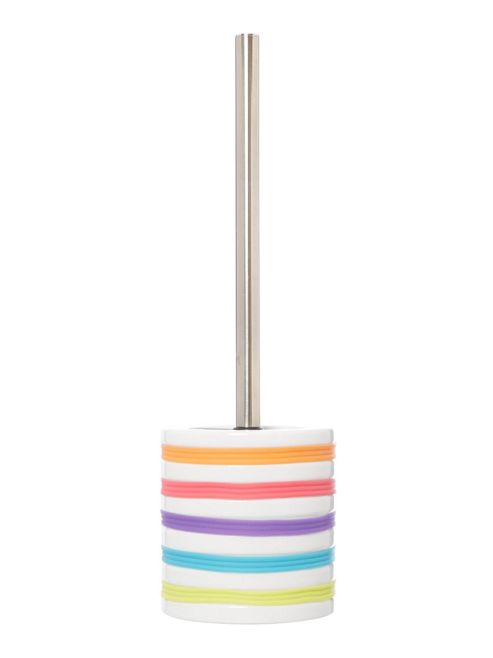 Image of Brights Stripe Toilet Brush