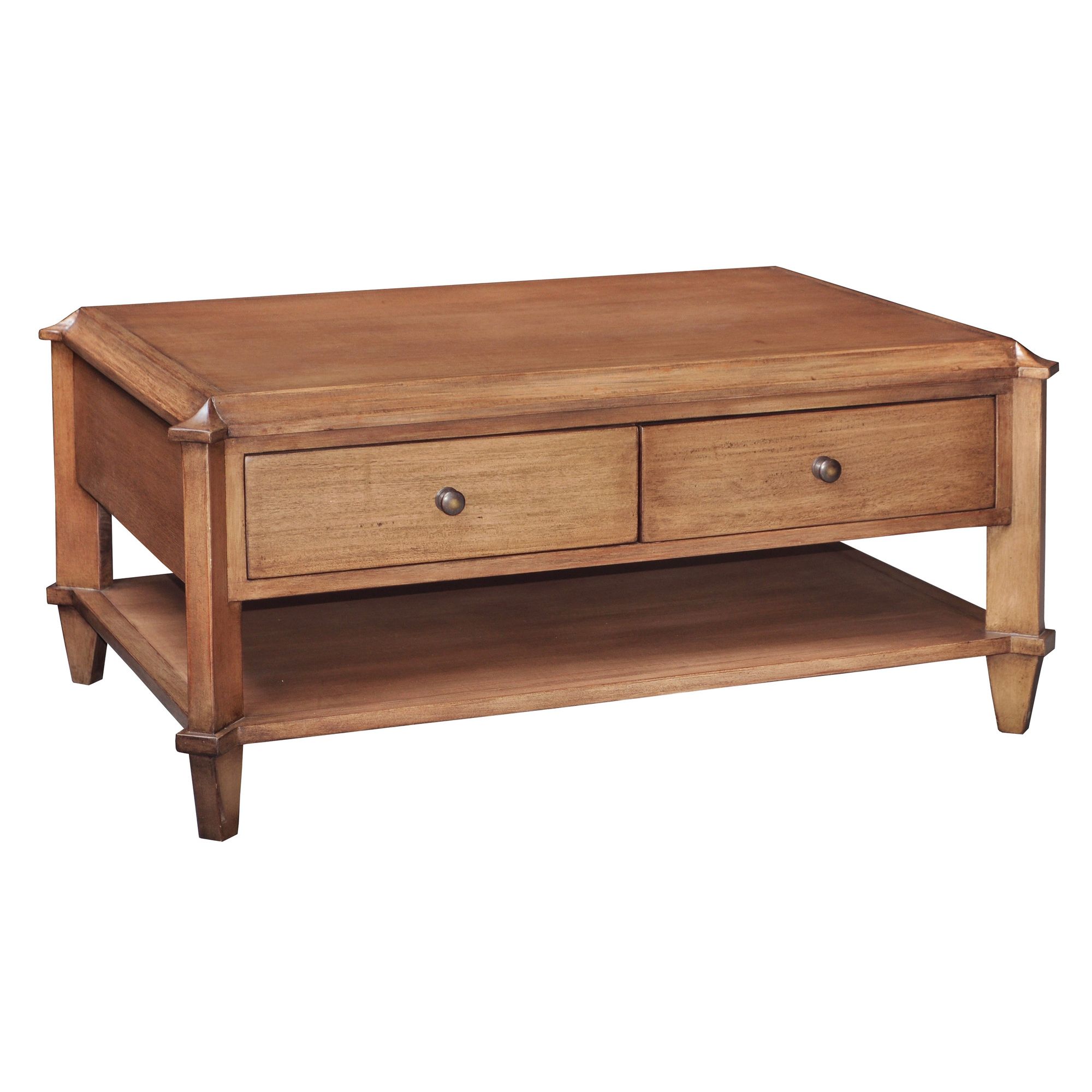 Lock stock and barrel Shell Knowle Coffee Table in Mahogany at Tesco Direct