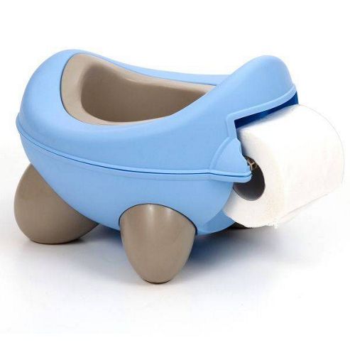 Image of Kids Kit Baby Bug Potty Pale Blue And Beige