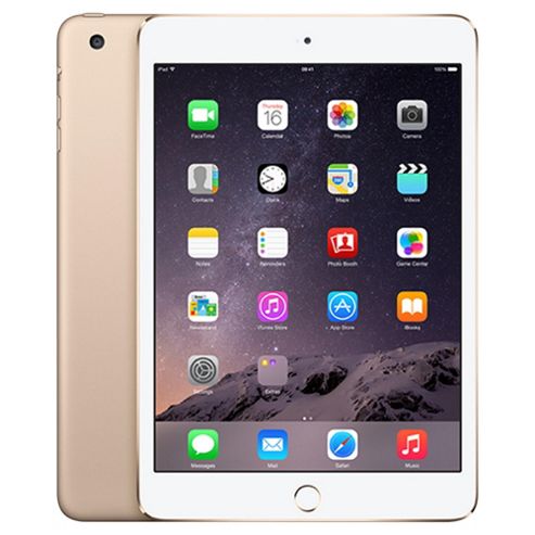 Image of Apple Ipad Mini 3, 128gb, Wifi - Gold