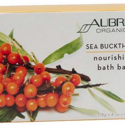 Image of Solaray Sea Buckthorn Skincare Bar With Sandalwood Bar Soap