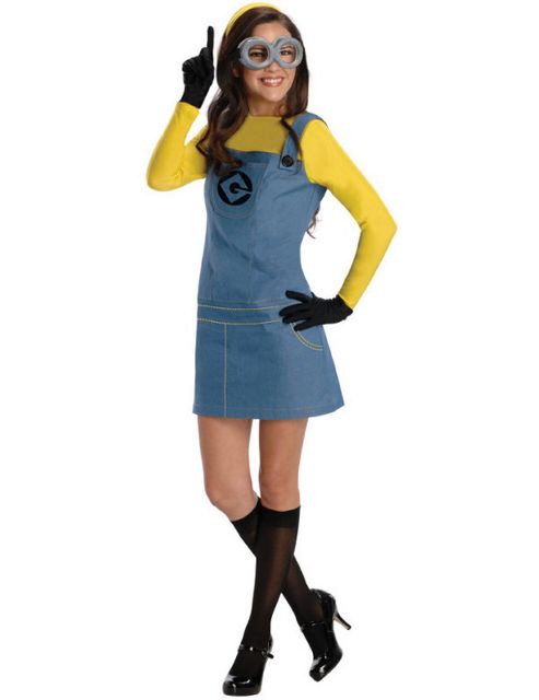 Image of Female Minion - Adult Costume Size: 10-12
