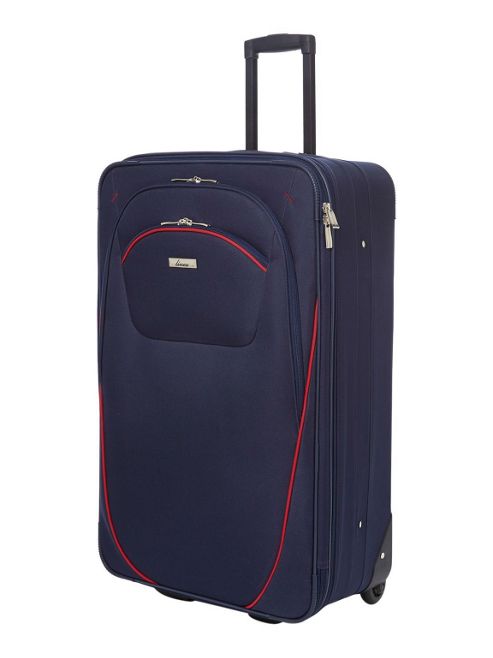 Image of Linea Brixham Navy 2 Wheel Medium Suitcase