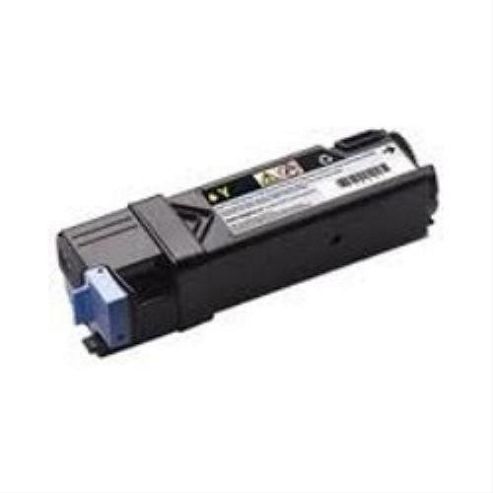 Image of Dell Standard Capacity Yellow Toner Cartridge (yield 1,200 Pages) For Dell 2150cn/2150cdn/2155cn/2155cdn Laser Printers