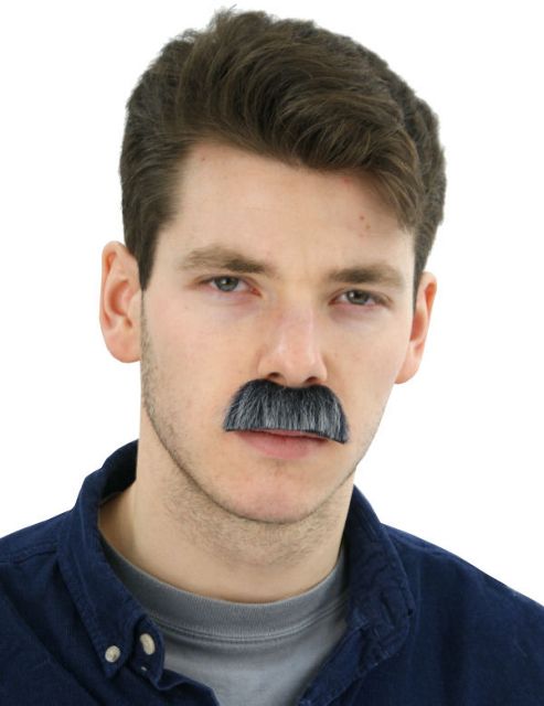 Image of Alf Garnet Grey Moustache