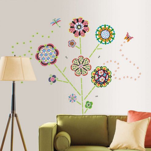 Image of Wallpops Flower Power Wall Stickers