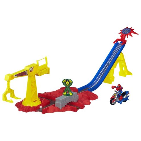 Image of Playskool Heroes - Spider-man Crane Capture Set