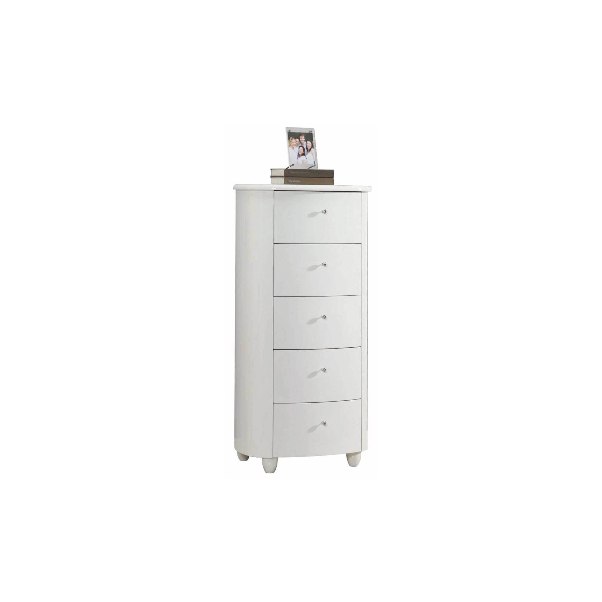 Birlea Aztec Narrow Chest - White at Tesco Direct