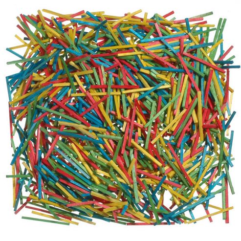 Image of Matchsticks Coloured Assorted 1000 Pk