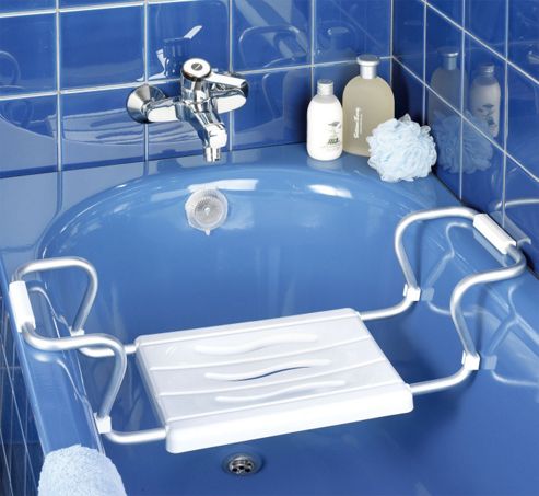Image of Wenko Bathtub Seat In White