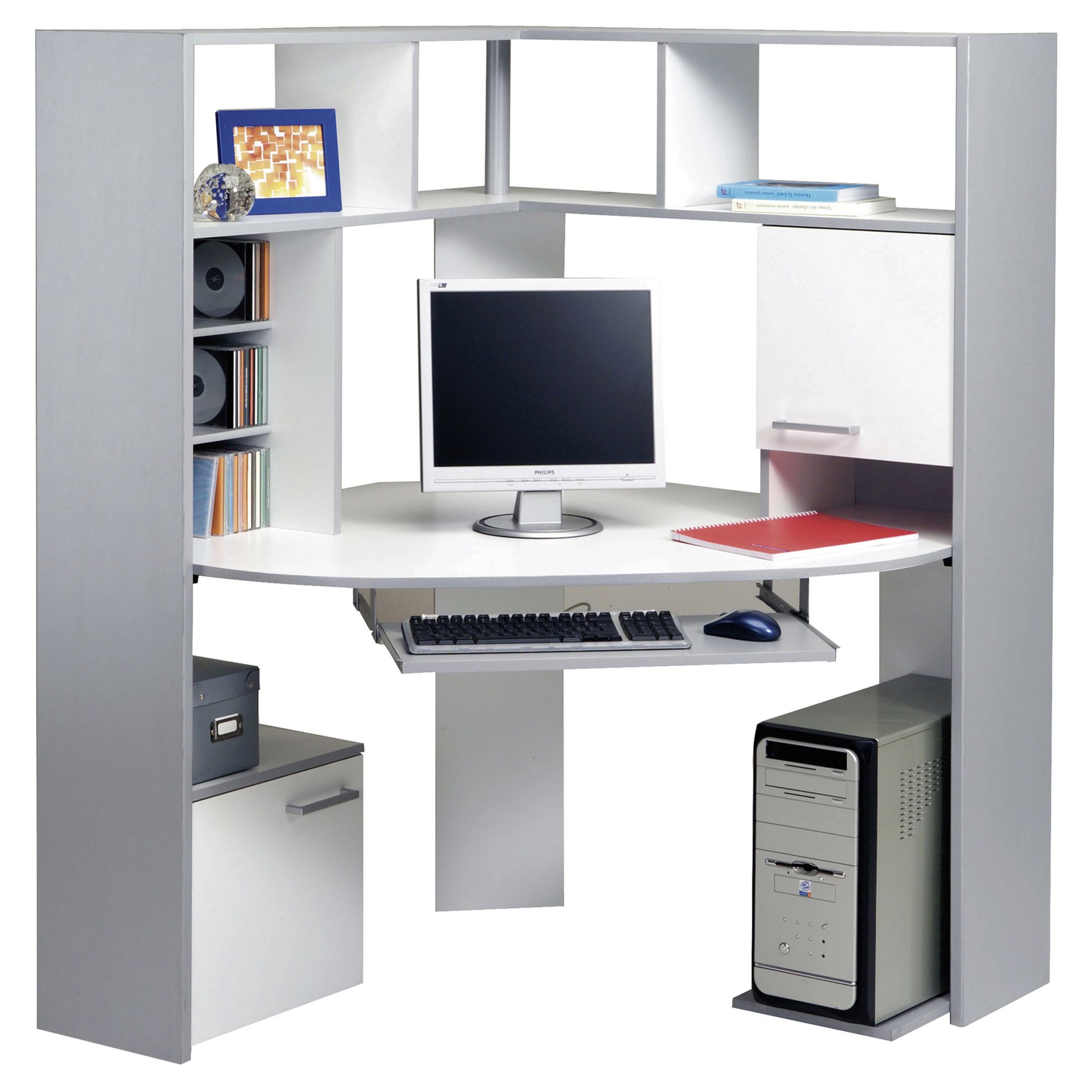 Parisot Apollo Corner Computer Desk at Tesco Direct