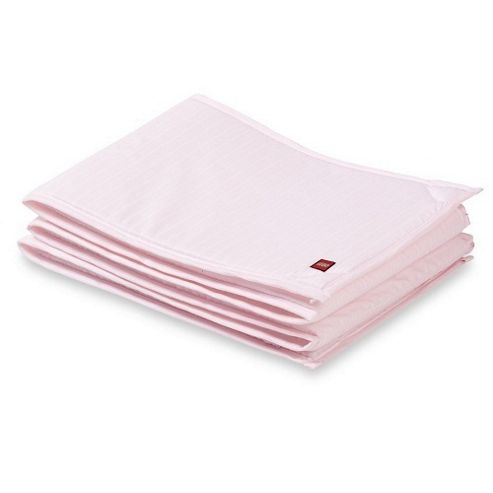 Image of Babydan All Round Cot Bumper 4 Sided Polar Bear Pink