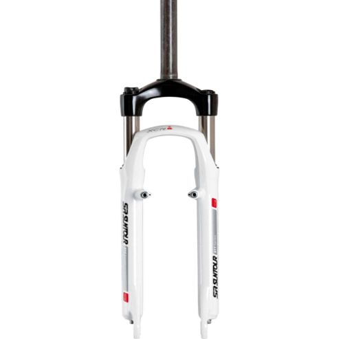 Image of Sr Suntour Sf11 Xcr 24inch Suspension Fork: 255mm Ahead White