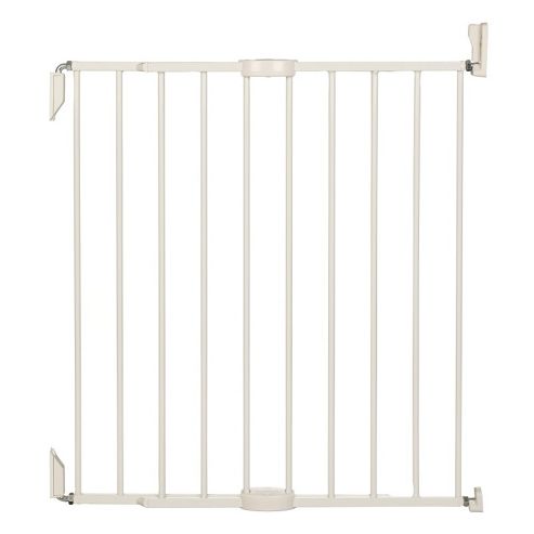 Image of Kingfisher White Metal Stair Gate Quantum 72-79cm