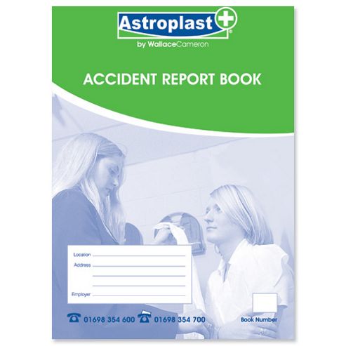 Image of Wallace Cameron Accident Report Book Small A5 Ref 5401009