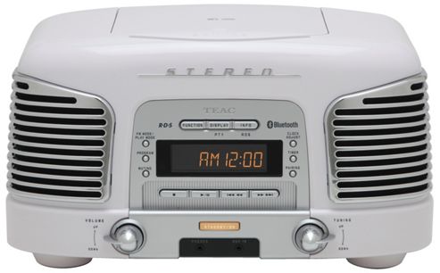 Image of Teac Sld930 Cd/fm/am Retro Hifi System With Bluetooth (white)
