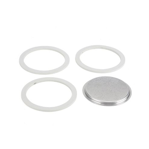 Image of Bialetti Washer And Filter Set To Suit - Moka Dama 12 Cup