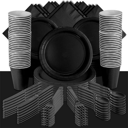 Image of Jet Black Party Pack For 100